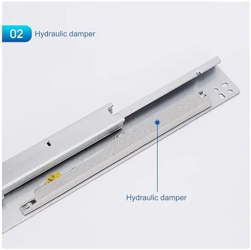 ریل کشویی ویترین، ریل کشویی بی صدا، ریل پایین کمد لباس، ریل پایین ویترین، راهنماهای بافر بی صدا، 1 جفت (2 عدد)، بلبرینگ فولادی جامد، آرام بند (40 سانتی متر / 15.7 اینچ) ریل کشویی ویترین، ریل کشویی بی صدا، ریل پایین کمد لباس، ریل پایین ویترین، راهنماهای بافر بی صدا، 1 جفت (2 عدد)، بلبرینگ فولادی جامد، آرام بند (40 سانتی متر / 15.7 اینچ)
