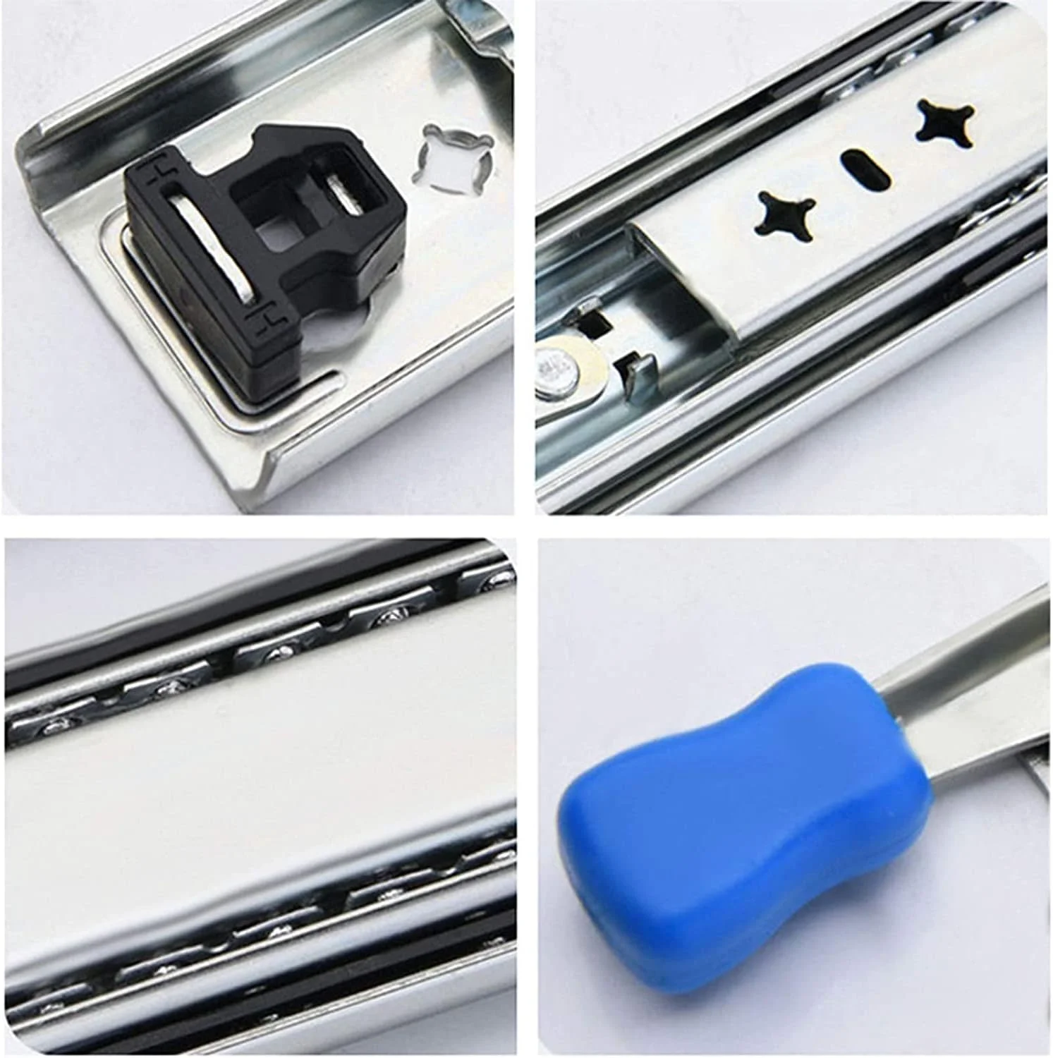 ریل کشو، ریل سنگین، ریل کشویی سه قسمتی قفل دار، بلبرینگ، ریل های کشویی خود قفل شونده سنگین و کاملاً باز شونده، نصب شده در کنار مسیر (اندازه: 1050 میلی متر / 42 اینچ) ریل کشو، ریل سنگین، ریل کشویی سه قسمتی قفل دار، بلبرینگ، ریل های کشویی خود قفل شونده سنگین و کاملاً باز شونده، نصب شده در کنار مسیر (اندازه: 1050 میلی متر / 42 اینچ)