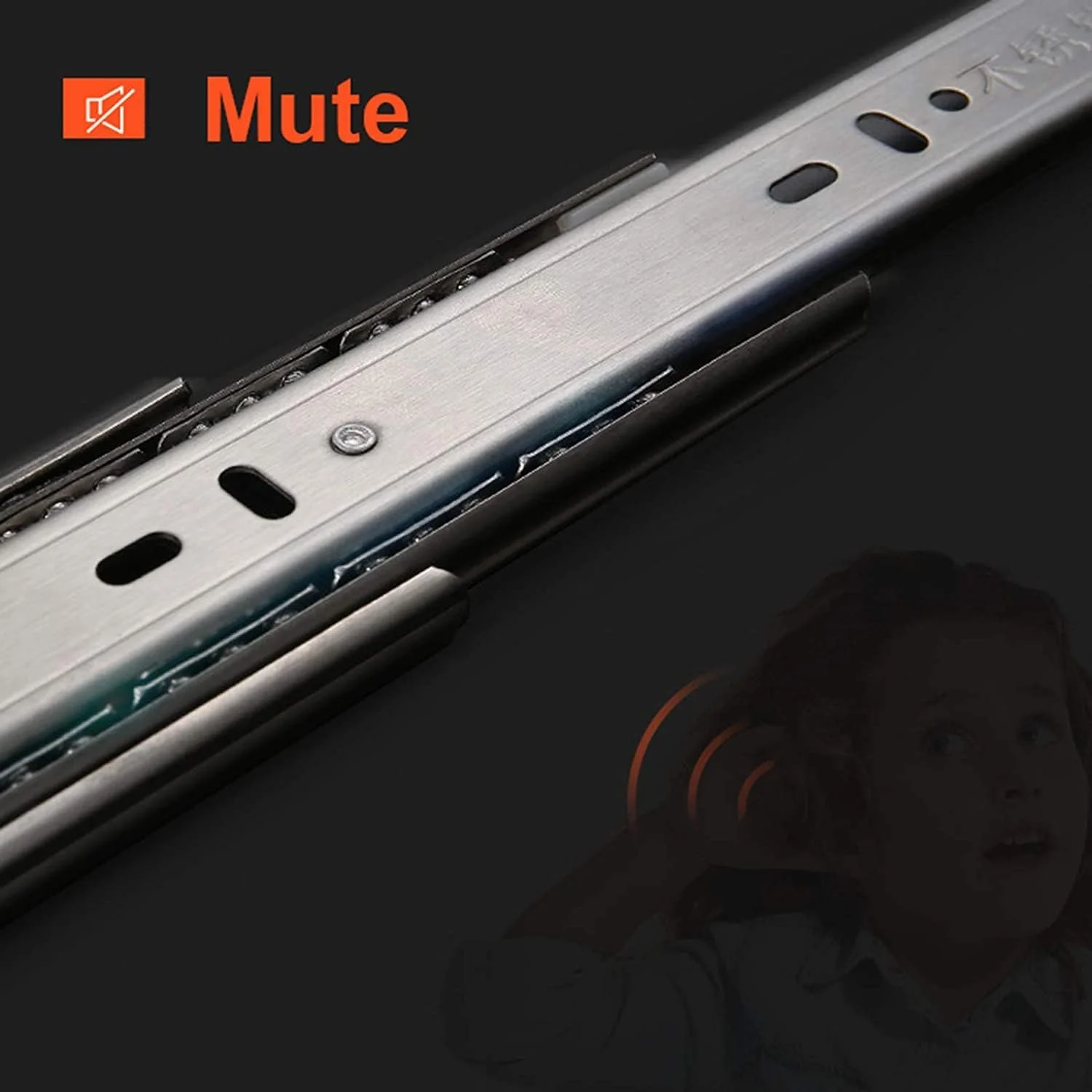 ریل کشو، ریل کشو استیل ضد زنگ 304 سنگین، ریل های برگشتی، ریل کابینت، ریل، نصب جانبی میرایی، تحمل بار 45 کیلوگرم، یک جفت 2 تایی (سایز: 500/20 اینچ) ریل کشو، ریل کشو استیل ضد زنگ 304 سنگین، ریل های برگشتی، ریل کابینت، ریل، نصب جانبی میرایی، تحمل بار 45 کیلوگرم، یک جفت 2 تایی (سایز: 500/20 اینچ)