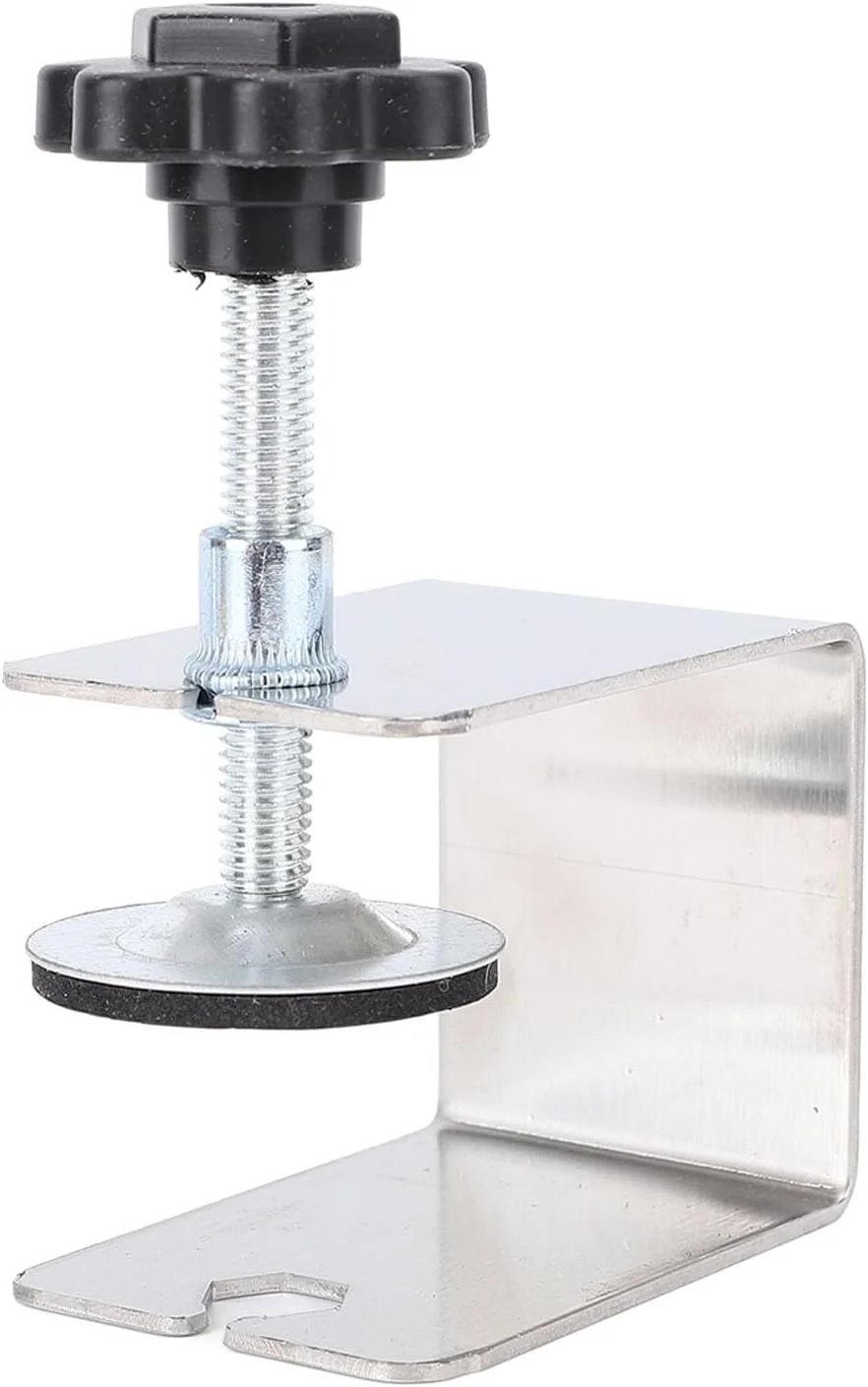 گیره های نصب نمای جلوی کشو Cryfokt، گیره/نگهدارنده ثابت کننده کشو مقاوم در برابر خراش 4 عددی برای نجاری گیره های نصب نمای جلوی کشو Cryfokt، گیره/نگهدارنده ثابت کننده کشو مقاوم در برابر خراش 4 عددی برای نجاری