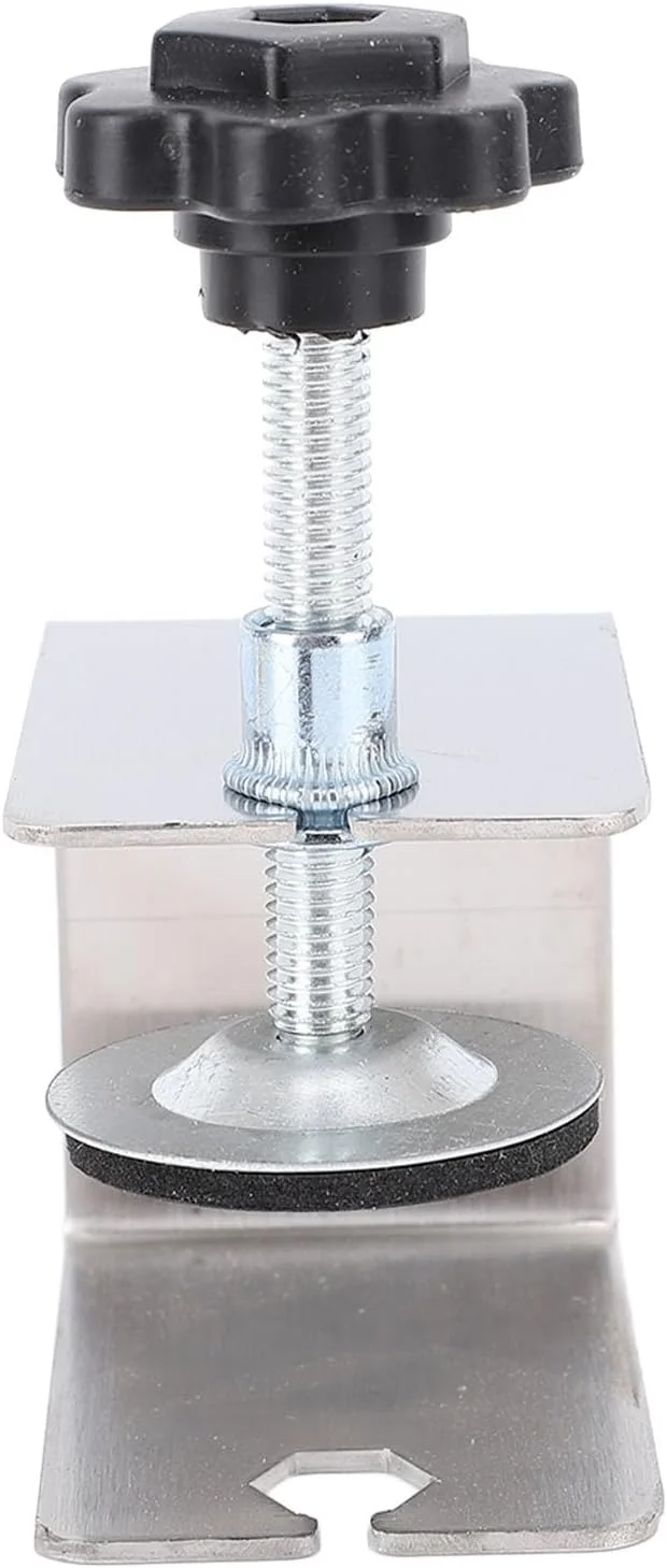 گیره های نصب نمای جلوی کشو Cryfokt، گیره/نگهدارنده ثابت کننده کشو مقاوم در برابر خراش 4 عددی برای نجاری