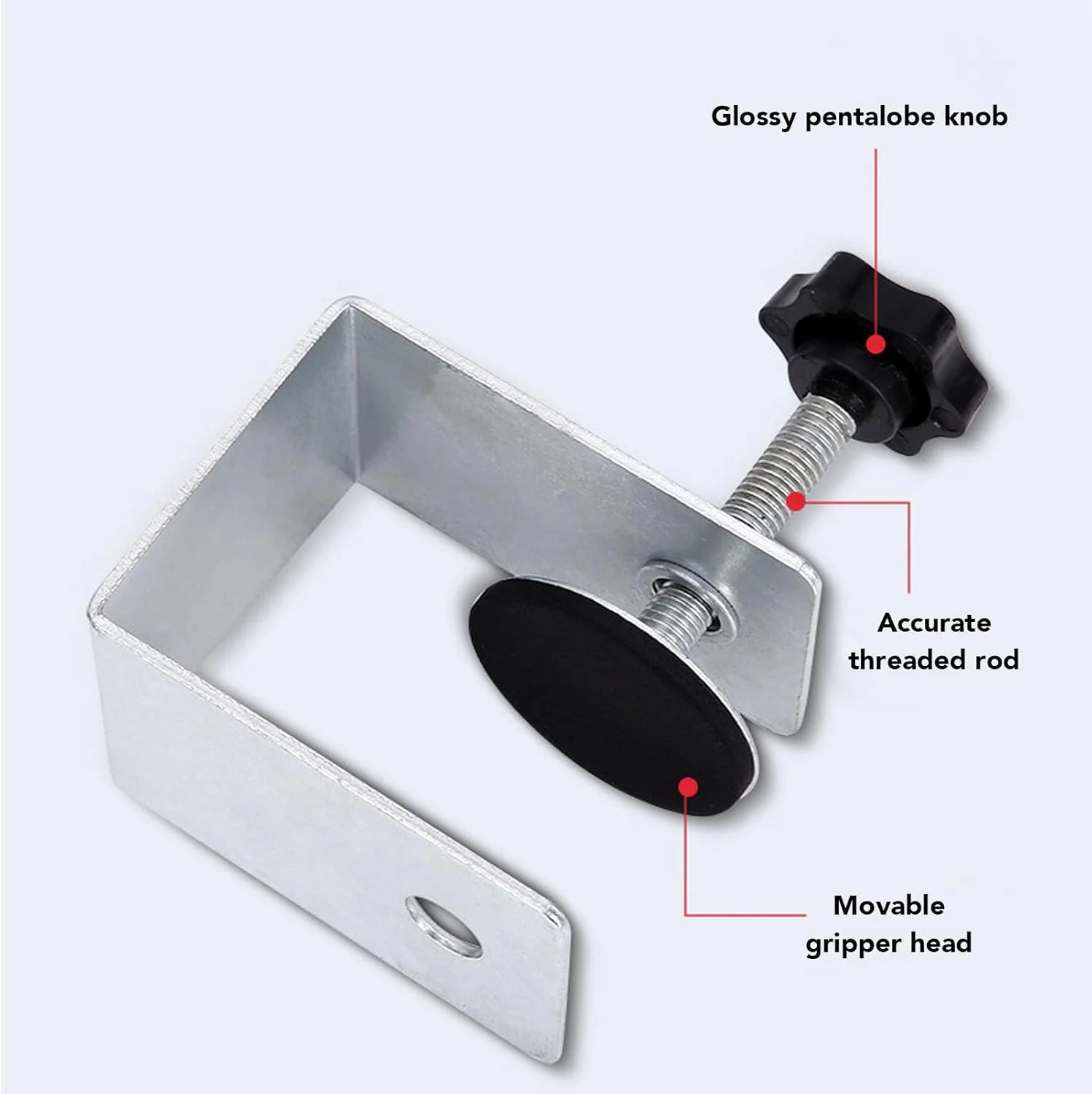 گیره های نصب نمای جلوی کشو Cryfokt، گیره/نگهدارنده ثابت کننده کشو مقاوم در برابر خراش 4 عددی برای نجاری