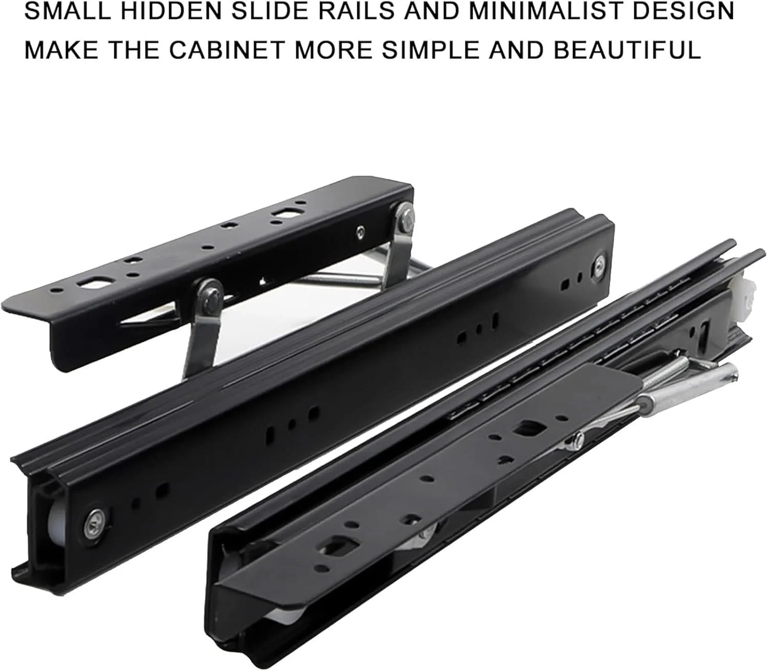 ریل های افزایش فضای کانتر آشپزخانه، ریل کشو میز ناهار خوری، صفحه میز افزایش دهنده، اسلایدهای بالابر آرام بند مخفی، سیستم اسلاید بالابر فشاری-کششی برای میز رویداد جشنواره شام (42cm/16.6in)