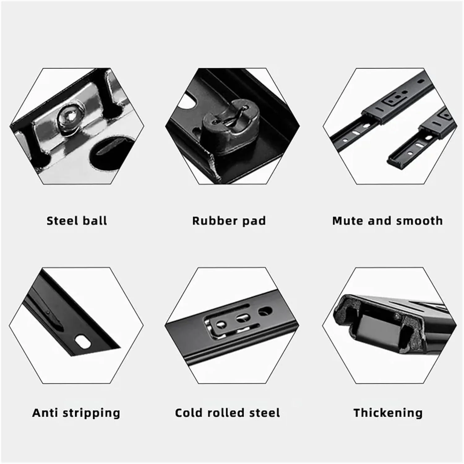 ریل کشو فولادی نورد سرد 10 تا 20 اینچ، ریل کشویی دو قسمتی برای کابینت، یراق آلات مبلمان، Dg205 20 اینچ (Dg205 10 اینچ) ریل کشو فولادی نورد سرد 10 تا 20 اینچ، ریل کشویی دو قسمتی برای کابینت، یراق آلات مبلمان، Dg205 20 اینچ (Dg205 10 اینچ)