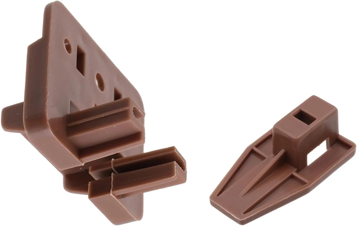 ریل و راهنمای کشو Chinflly، ریل های کشویی پلاستیکی جایگزین برای کشوهای نصب شده در مرکز کمد و میز کنار تخت، مجموعه های 10 تایی ریل و راهنمای کشو Chinflly، ریل های کشویی پلاستیکی جایگزین برای کشوهای نصب شده در مرکز کمد و میز کنار تخت، مجموعه های 10 تایی