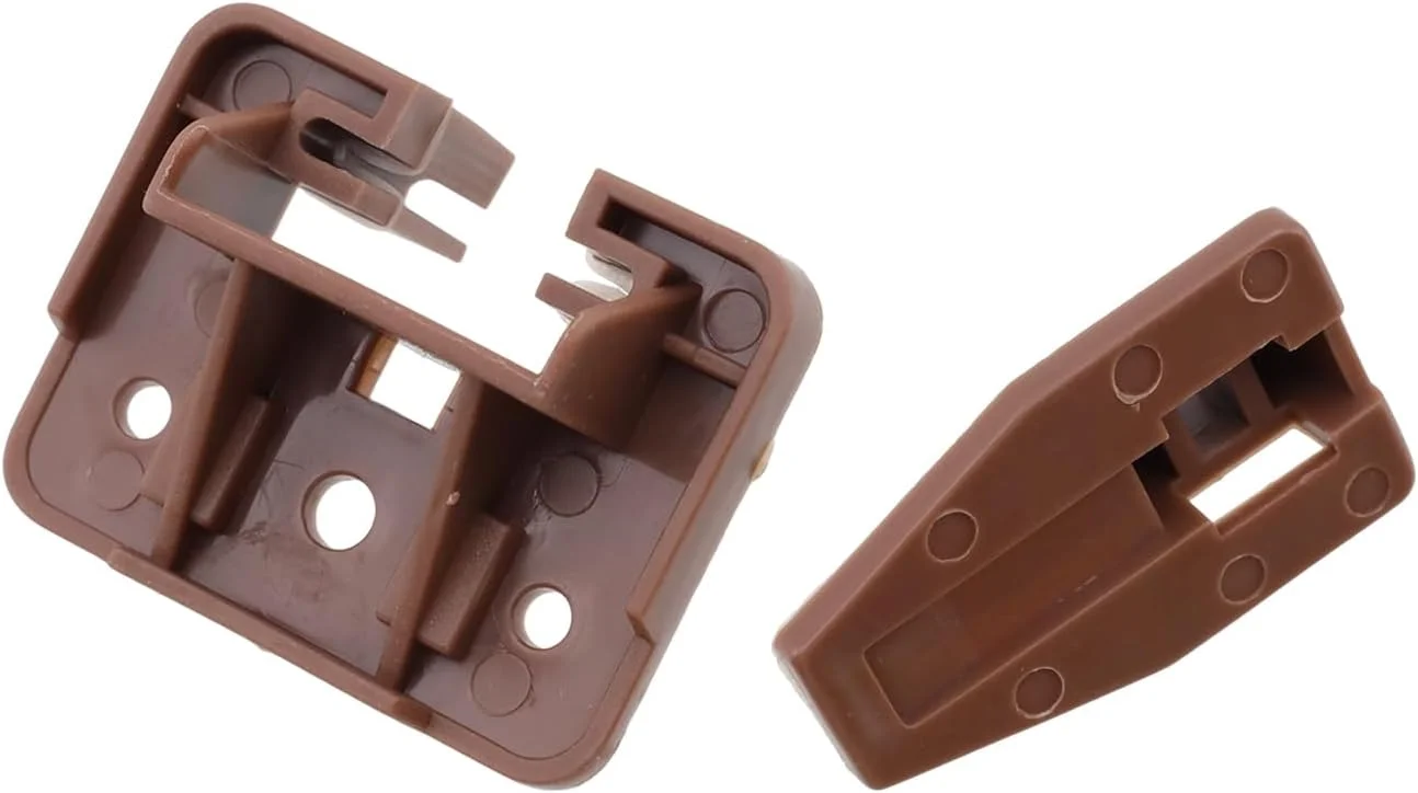 ریل و راهنمای کشو Chinflly، ریل های کشویی پلاستیکی جایگزین برای کشوهای نصب شده در مرکز کمد و میز کنار تخت، مجموعه های 10 تایی ریل و راهنمای کشو Chinflly، ریل های کشویی پلاستیکی جایگزین برای کشوهای نصب شده در مرکز کمد و میز کنار تخت، مجموعه های 10 تایی