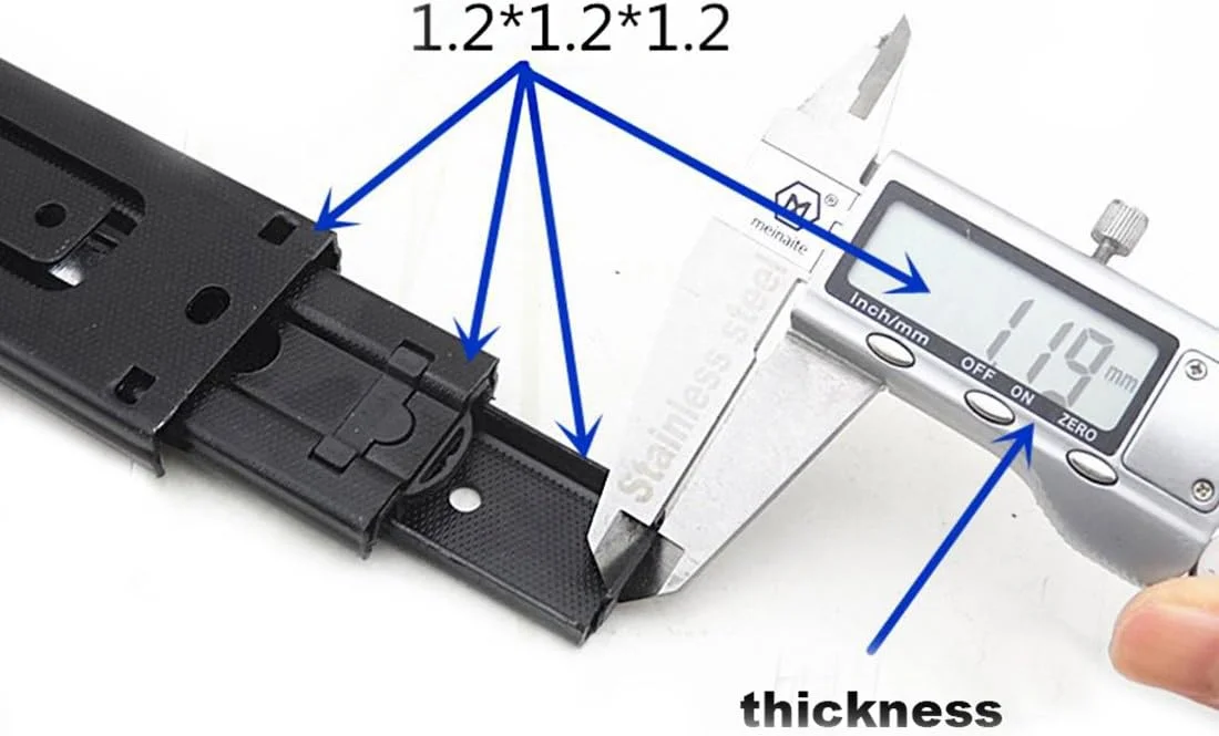 ریل کشو تلسکوپی بلبرینگی 15 سانتی متری مبلمان Btibpse ریل کشو تلسکوپی بلبرینگی 15 سانتی متری مبلمان Btibpse