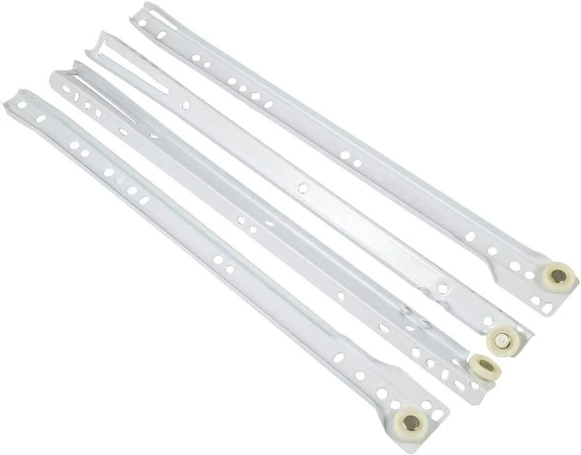 ریل کشو سنگین نصب از پایین - سفید - 35 سانتیمتر - 4 عدد ریل کشو سنگین نصب از پایین - سفید - 35 سانتیمتر - 4 عدد