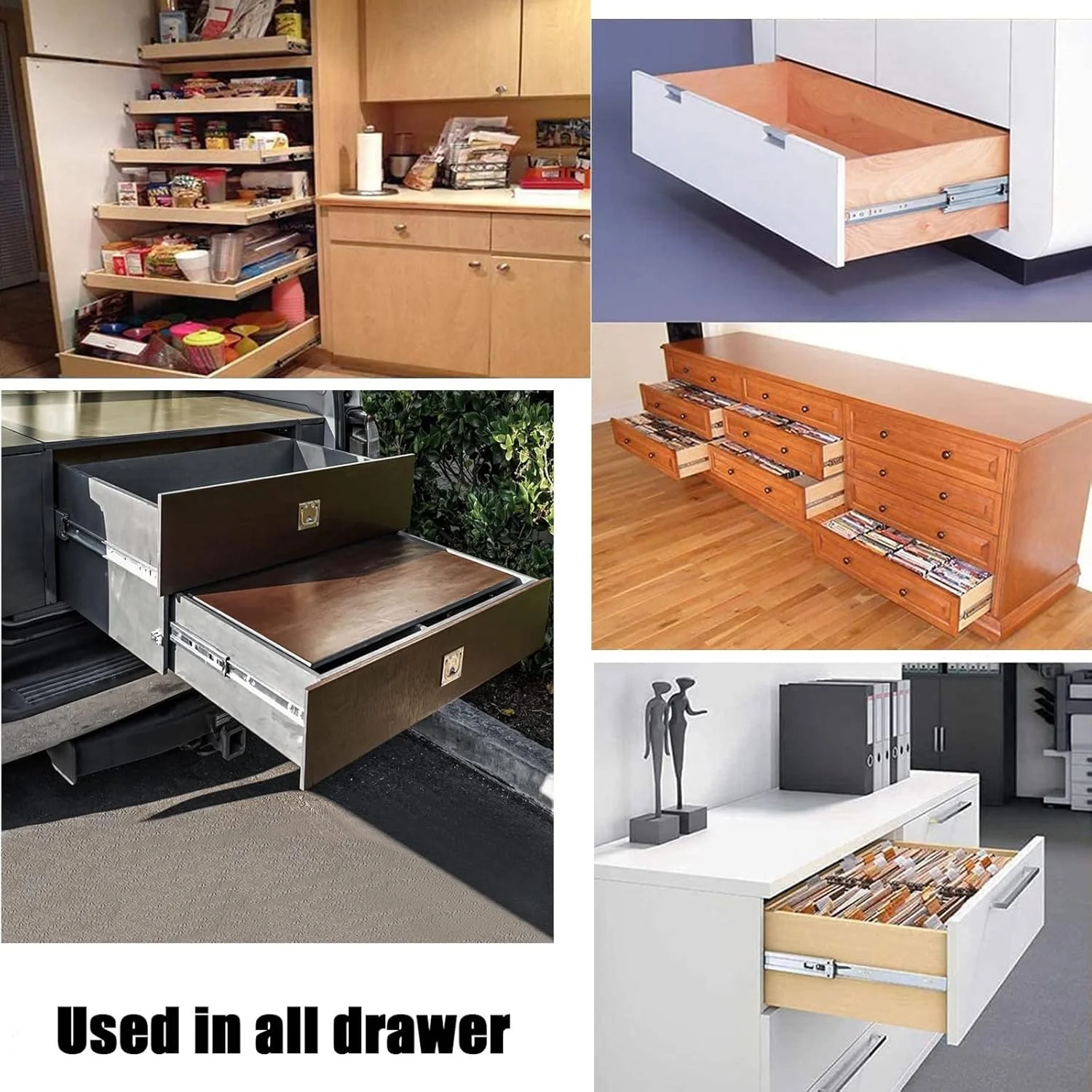 ریل کشو کابینت 30 تا 80 سانتی متری با مکانیزم آرام بند - ریل کشویی بلبرینگ سنگین - حرکت نرم و روان، بسته شدن آهسته، جداشدنی، ریل تلسکوپی فلزی ریل کشو کابینت 30 تا 80 سانتی متری با مکانیزم آرام بند - ریل کشویی بلبرینگ سنگین - حرکت نرم و روان، بسته شدن آهسته، جداشدنی، ریل تلسکوپی فلزی