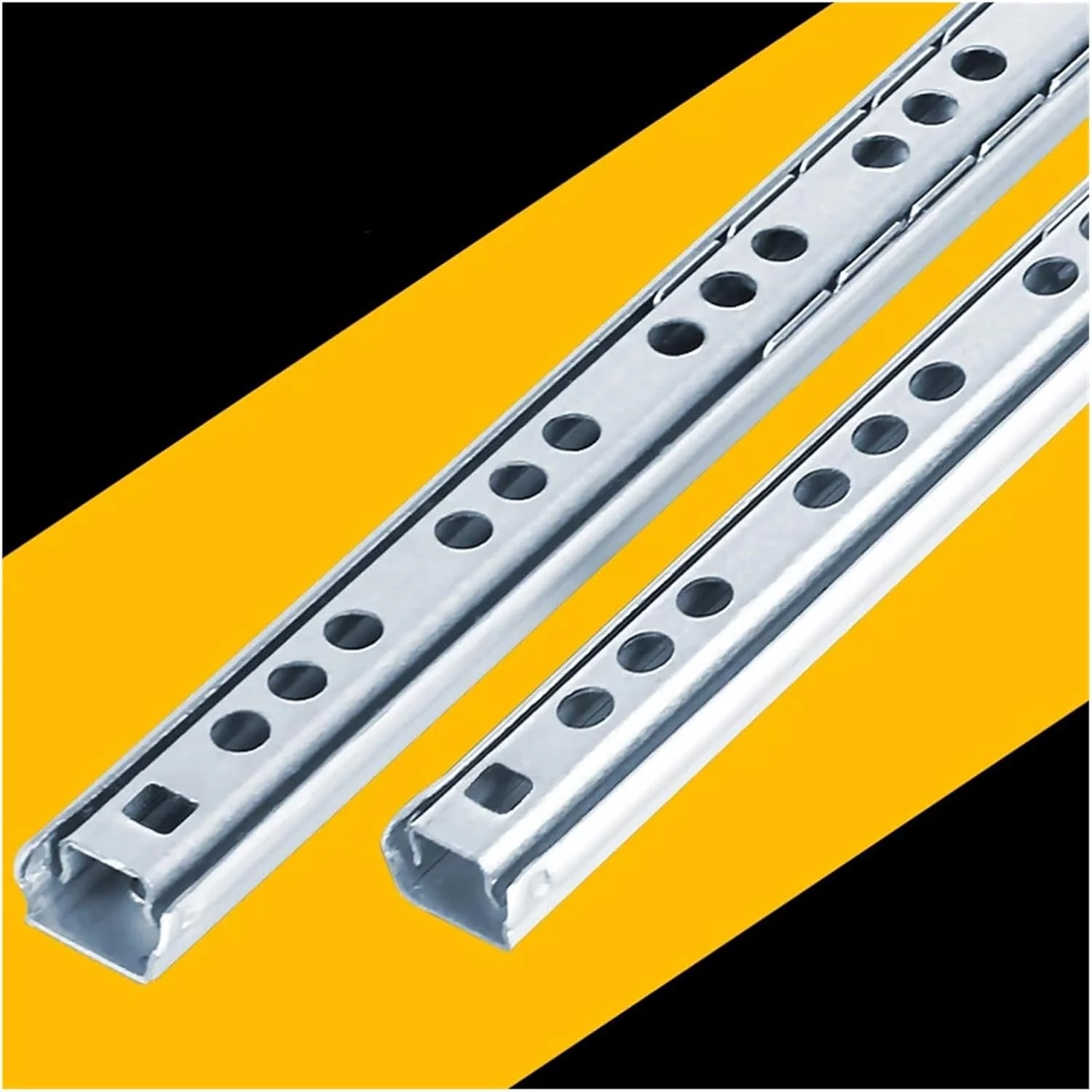 دو عدد ریل کشو بلبرینگی 8 تا 16 اینچ، ریل مبلمان، ریل بلبرینگی فولادی، ریل کشو کابینت و کمد (182mm8 اینچ) دو عدد ریل کشو بلبرینگی 8 تا 16 اینچ، ریل مبلمان، ریل بلبرینگی فولادی، ریل کشو کابینت و کمد (182mm8 اینچ)