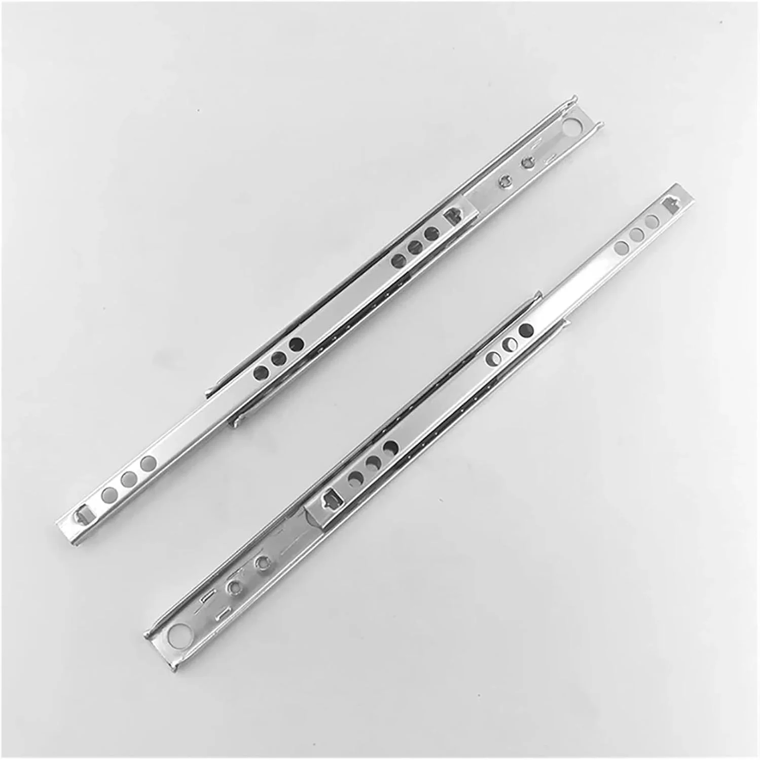 دو عدد ریل کشو بلبرینگی 8 تا 20 اینچ، ریل اثاثیه، ریل استیل بلبرینگ، مناسب برای کشو کیبورد، کابینت و کمد (214 میلی متر) دو عدد ریل کشو بلبرینگی 8 تا 20 اینچ، ریل اثاثیه، ریل استیل بلبرینگ، مناسب برای کشو کیبورد، کابینت و کمد (214 میلی متر)