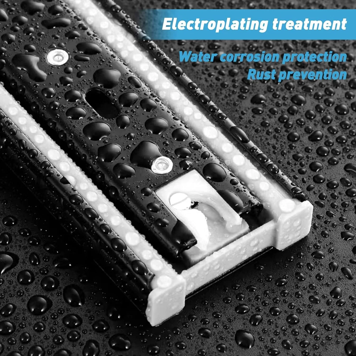 ریل کشو سنگین آزون، یک جفت، ریل کشو با مکانیزم آرام بند، ریل کشو سه تکه با باز شدن کامل، ریل کشو بلبرینگ کم صدا (12 اینچ)