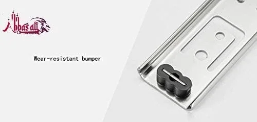 ریل کشو بلبرینگ فولادی عباسعلی مناسب میز کامپیوتر و کمد لباس (سایز 10 اینچ) ریل کشو بلبرینگ فولادی عباسعلی مناسب میز کامپیوتر و کمد لباس (سایز 10 اینچ)