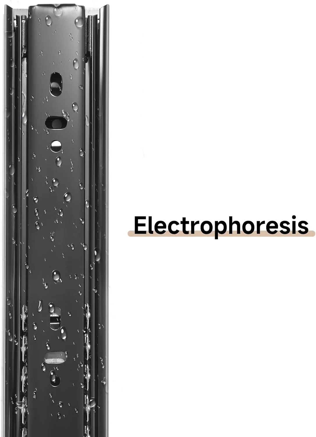 ریل کشو ترمزدار آلیشنگ، یک جفت، سایزهای 30، 35، 40، 45، 50، 55 و 60 سانتی متر، ظرفیت بار 45 کیلوگرم، نصب جانبی، بلبرینگ دار با باز شدن کامل، ریل فلزی مشکی مناسب کمد، دراور و کابینت ریل کشو ترمزدار آلیشنگ، یک جفت، سایزهای 30، 35، 40، 45، 50، 55 و 60 سانتی متر، ظرفیت بار 45 کیلوگرم، نصب جانبی، بلبرینگ دار با باز شدن کامل، ریل فلزی مشکی مناسب کمد، دراور و کابینت