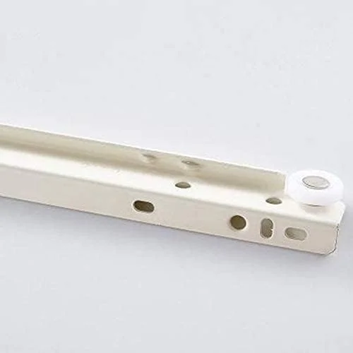 ریل کشو کابینت عباسعلی مناسب میز کامپیوتر و کمد لباس با چرخ رنگ سفید (18 اینچ) ریل کشو کابینت عباسعلی مناسب میز کامپیوتر و کمد لباس با چرخ رنگ سفید (18 اینچ)