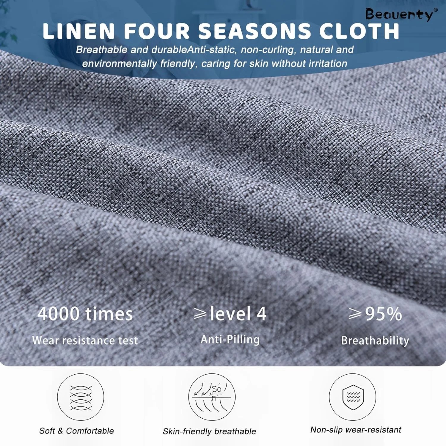 تشک تاشو Beauenty، تشک فوم حافظه دار 4 لایه، تشک یک نفره قابل حمل با روکش قابل شستشو، زیرانداز برای مسافرت، مهمان، خوابیدن، کمپینگ، 200 * 90 * 5 سانتی متر (خاکستری) تشک تاشو Beauenty، تشک فوم حافظه دار 4 لایه، تشک یک نفره قابل حمل با روکش قابل شستشو، زیرانداز برای مسافرت، مهمان، خوابیدن، کمپینگ، 200 * 90 * 5 سانتی متر (خاکستری)