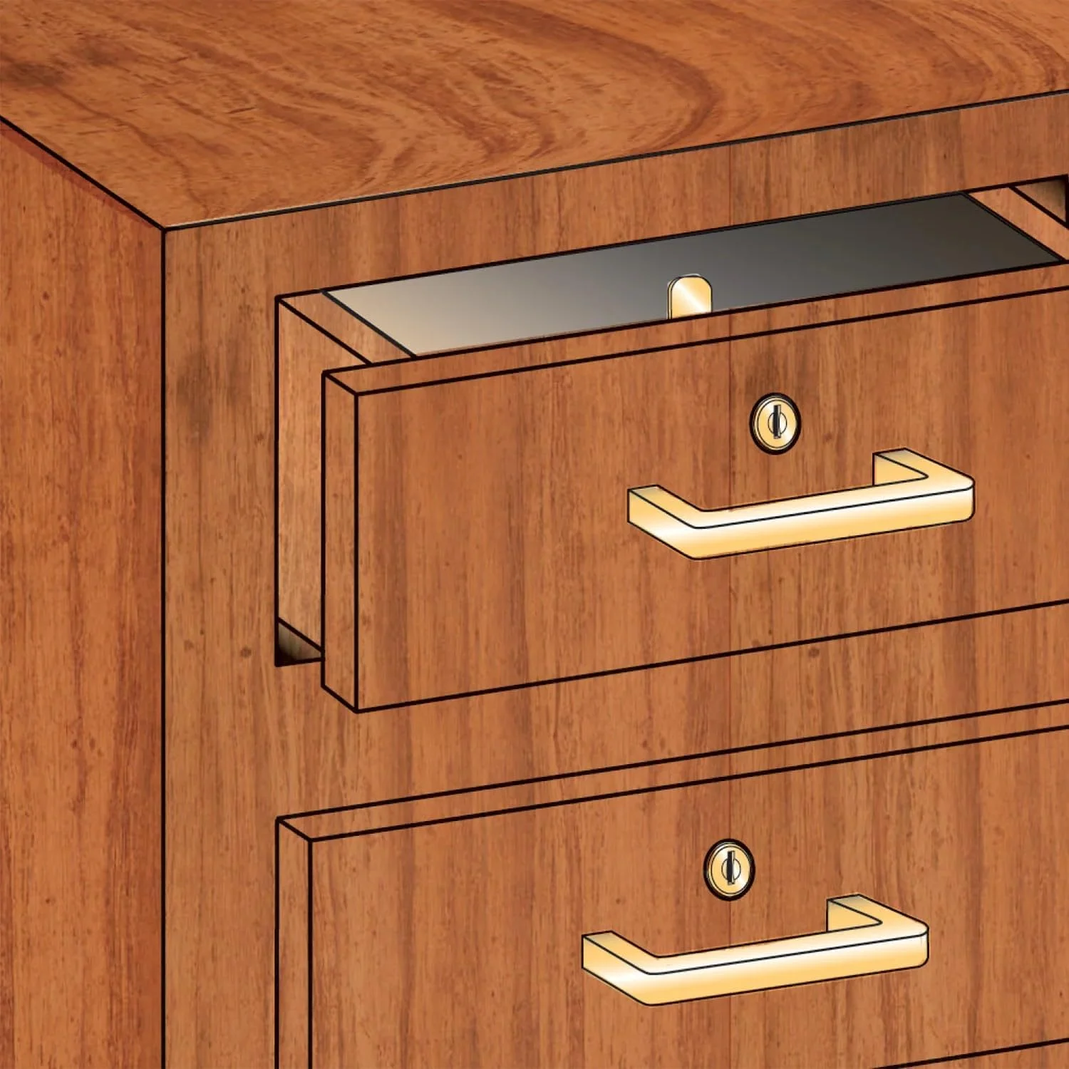 کیت ریل کشو PRIME-LINE R 7210، سفید، 15-3/4 اینچ