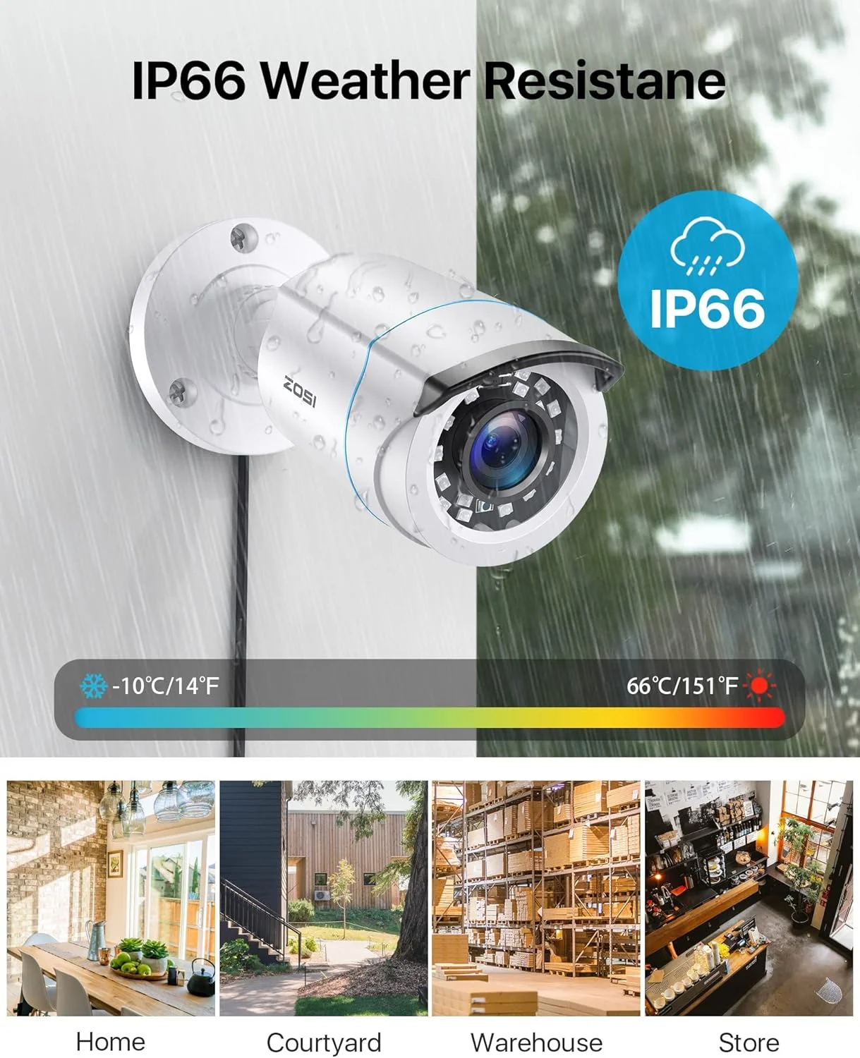 سیستم دوربین مداربسته خانگی ZOSI 1080P H.265+ با تشخیص انسان و وسیله نقلیه با هوش مصنوعی، ضبط کننده DVR مداربسته 8 کانال 5MP 3K Lite با هارد دیسک 2 ترابایتی و 8 عدد دوربین گلوله ای نظارتی 1080p مناسب فضای داخلی و خارجی سیستم دوربین مداربسته خانگی ZOSI 1080P H.265+ با تشخیص انسان و وسیله نقلیه با هوش مصنوعی، ضبط کننده DVR مداربسته 8 کانال 5MP 3K Lite با هارد دیسک 2 ترابایتی و 8 عدد دوربین گلوله ای نظارتی 1080p مناسب فضای داخلی و خارجی