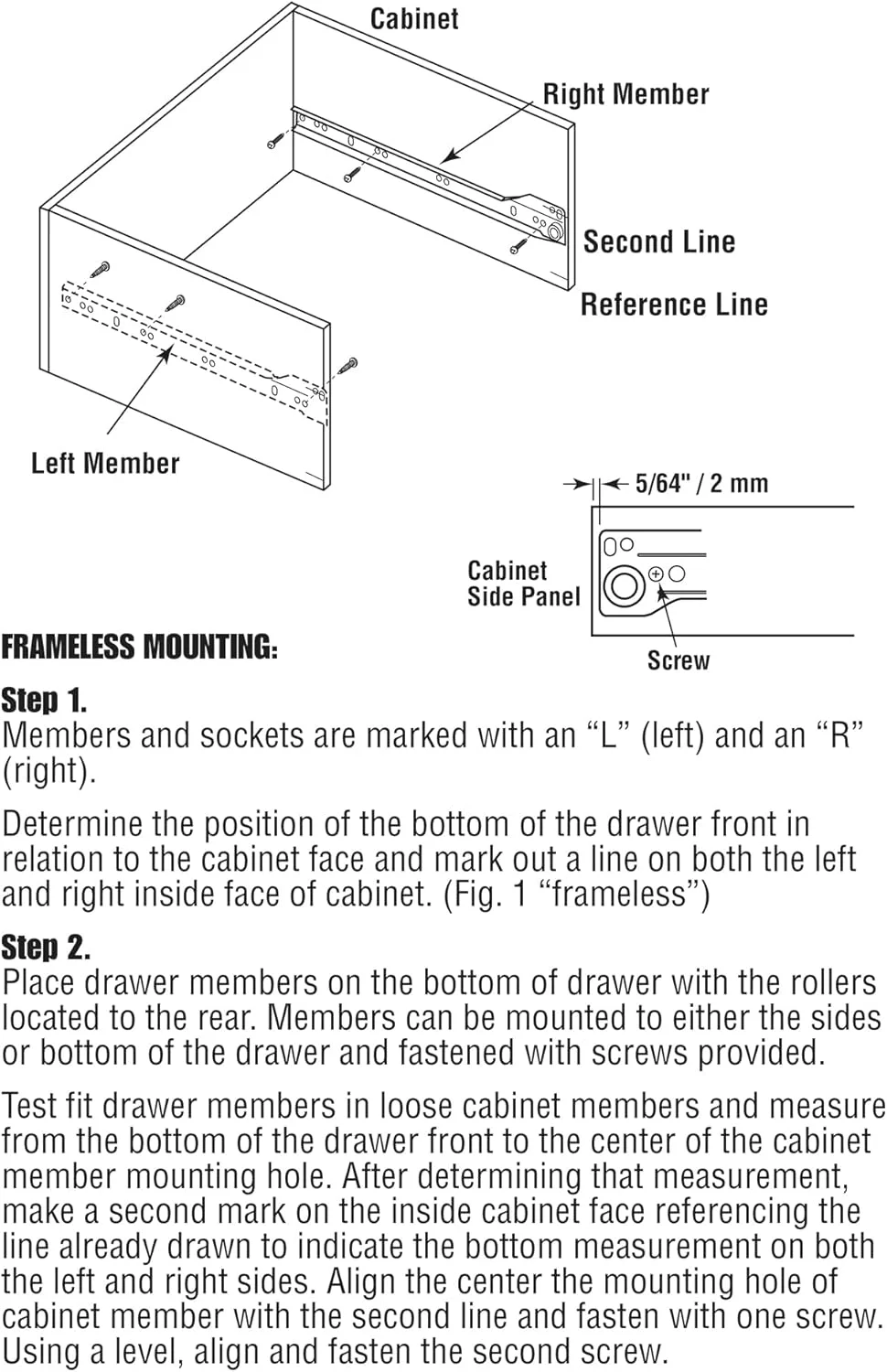 کیت ریل کشو PRIME-LINE R 7210، سفید، 15-3/4 اینچ