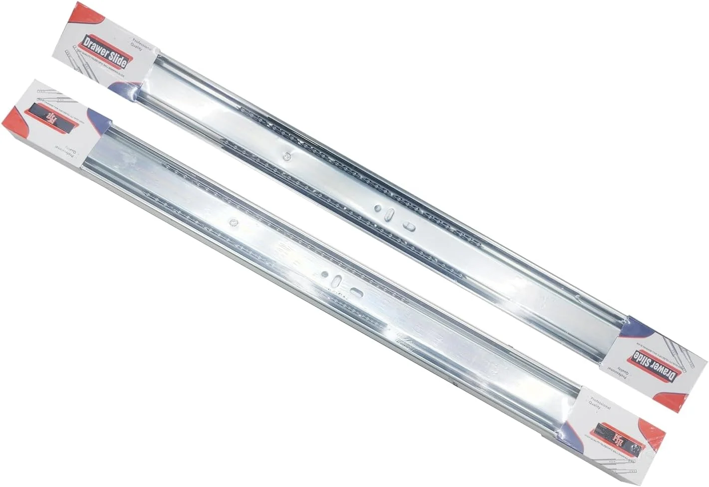 ریل کشو کی تی تیپ، خودبسته شو، بلبرینگ دار، باز شدن کامل (10 اینچ) ریل کشو کی تی تیپ، خودبسته شو، بلبرینگ دار، باز شدن کامل (10 اینچ)