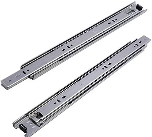 ریل کشو کی تی تیپ، خودبسته شو، بلبرینگ دار، باز شدن کامل (10 اینچ) ریل کشو کی تی تیپ، خودبسته شو، بلبرینگ دار، باز شدن کامل (10 اینچ)