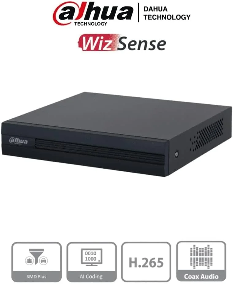 دستگاه ضبط تصاویر داهوا XVR1B04-I/4 کانال DVR 1080p Lite/WizSense/Cooper-I/4 کانال + 1IP یا حداکثر 5 کانال IP/4 کانال با SMD Plus/جستجوی هوشمند برای انسان و وسایل نقلیه/1 پورت ساتا تا 6 ترابایت دستگاه ضبط تصاویر داهوا XVR1B04-I/4 کانال DVR 1080p Lite/WizSense/Cooper-I/4 کانال + 1IP یا حداکثر 5 کانال IP/4 کانال با SMD Plus/جستجوی هوشمند برای انسان و وسایل نقلیه/1 پورت ساتا تا 6 ترابایت