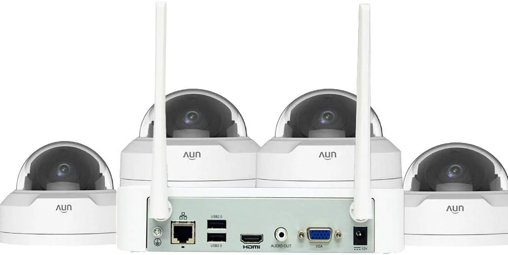 کیت دوربین مداربسته بی سیم UNV / NVR وای فای با 4 دوربین دام تحت شبکه IP وای فای مدل KIT/301-04LB-W/4 * 322SR3-VSF28W-D کیت دوربین مداربسته بی سیم UNV / NVR وای فای با 4 دوربین دام تحت شبکه IP وای فای مدل KIT/301-04LB-W/4 * 322SR3-VSF28W-D