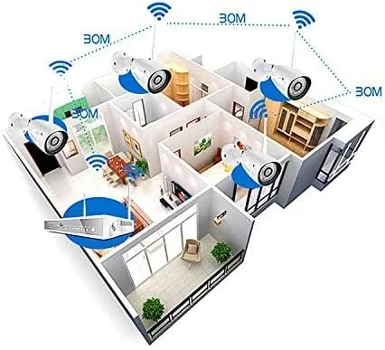 کیت نظارت تصویری بی سیم امنیتی Tomvision 10 کانال P2P CCTV با NVR وای فای 5MP/2K 10CH و 8 عدد دوربین IPC ضد آب 3MP Full HD دید در شب مادون قرمز مناسب فضای باز کیت نظارت تصویری بی سیم امنیتی Tomvision 10 کانال P2P CCTV با NVR وای فای 5MP/2K 10CH و 8 عدد دوربین IPC ضد آب 3MP Full HD دید در شب مادون قرمز مناسب فضای باز