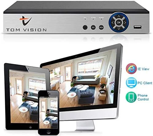 دستگاه ضبط 16 کانال Tomvision DVR، سیستم امنیتی مداربسته AHD، پشتیبانی از فضای ابری، 5 در 1 دستگاه ضبط 16 کانال Tomvision DVR، سیستم امنیتی مداربسته AHD، پشتیبانی از فضای ابری، 5 در 1