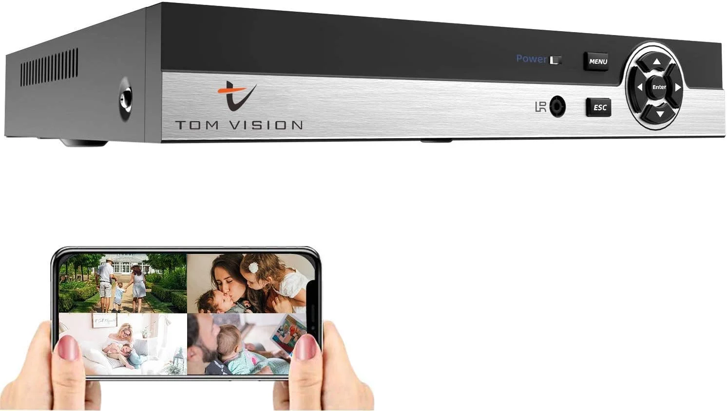 دستگاه ضبط تصاویر توم ویژن 8 کانال AHD DVR 1080N H.264 XMEYE Clould CCTV 8 کانال 5 در 1 DVR با نرم افزار رایگان دستگاه ضبط تصاویر توم ویژن 8 کانال AHD DVR 1080N H.264 XMEYE Clould CCTV 8 کانال 5 در 1 DVR با نرم افزار رایگان