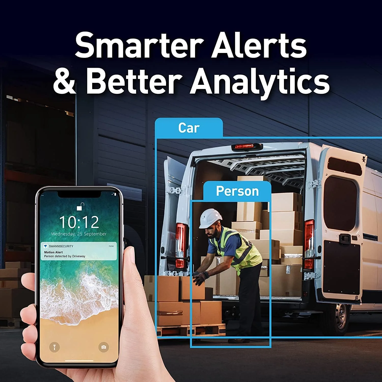 سیستم دوربین مداربسته امنیتی داخلی/خارجی 4K Swann Enforcer، شامل 2 دوربین بولت و 4 دوربین دام PoE، دستگاه NVR هشت کاناله با هارد دیسک 2 ترابایتی، دوربین های مداربسته سیمی، چراغ های حسگر حرکتی، دید در شب رنگی، آژیر، SONVK-889804D2B سیستم دوربین مداربسته امنیتی داخلی/خارجی 4K Swann Enforcer، شامل 2 دوربین بولت و 4 دوربین دام PoE، دستگاه NVR هشت کاناله با هارد دیسک 2 ترابایتی، دوربین های مداربسته سیمی، چراغ های حسگر حرکتی، دید در شب رنگی، آژیر، SONVK-889804D2B