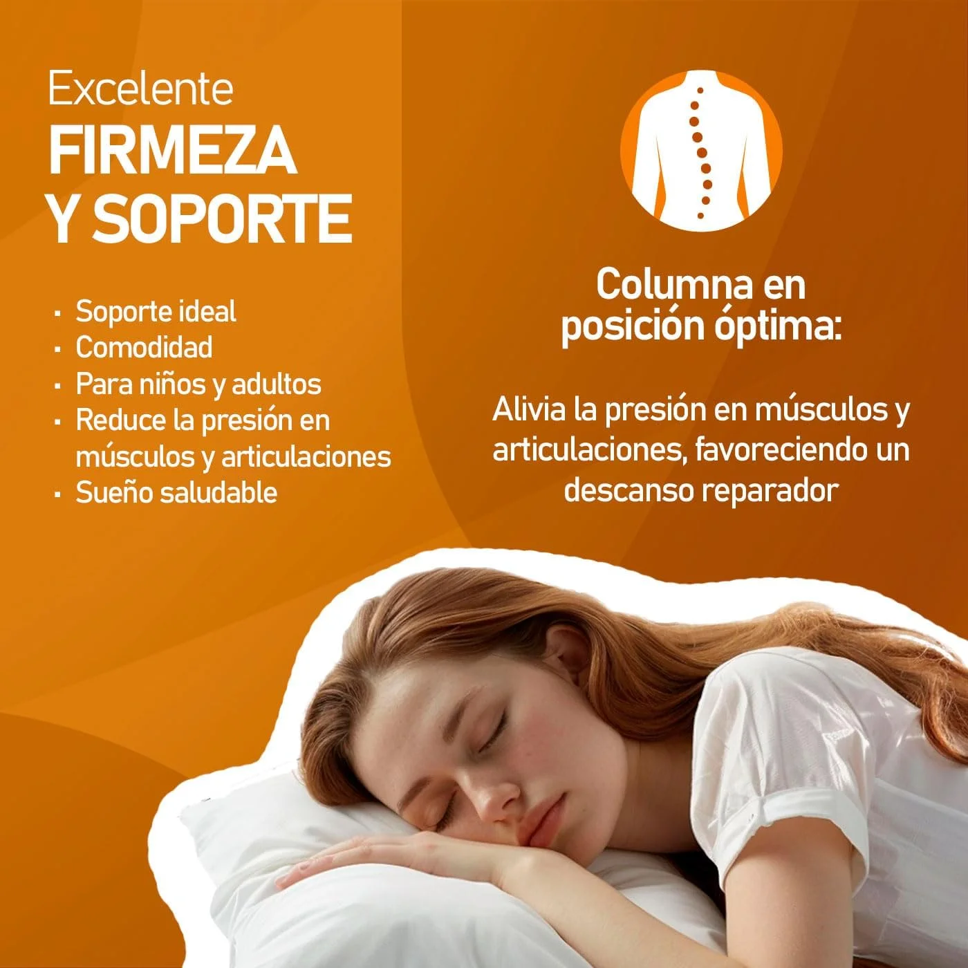 تشک فوم حافظهدار دو طرفه 90 در 180 سانتیمتر amuéblate online - ایده آل برای تخت های تاشو یا تخت های دو طبقه - استحکام و راحتی مطلوب - ضد گرد و غبار، ضد باکتری و ضد حساسیت تشک فوم حافظهدار دو طرفه 90 در 180 سانتیمتر amuéblate online - ایده آل برای تخت های تاشو یا تخت های دو طبقه - استحکام و راحتی مطلوب - ضد گرد و غبار، ضد باکتری و ضد حساسیت