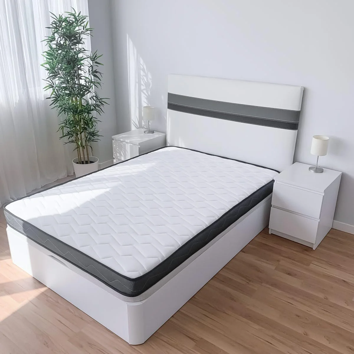 تشک برگشت پذیر 90x180 سانتی متر مناسب برای تخت های تاشو یا تخت های دو طبقه، ضد کنه، ضد باکتری و ضد حساسیت تشک برگشت پذیر 90x180 سانتی متر مناسب برای تخت های تاشو یا تخت های دو طبقه، ضد کنه، ضد باکتری و ضد حساسیت