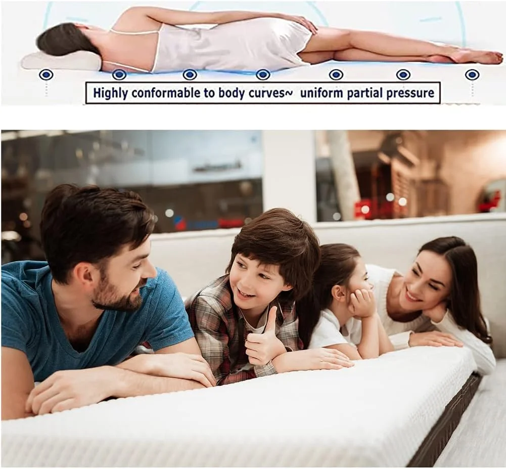 رویه تشک لاتکس طبیعی آریاکو - درجه سفتی متوسط، رویه تشک نرم و ضخیم قابل حمل برای کاهش فشار، روکش تشک لاتکس ارگانیک، 5 سانتی متر، 200x220 سانتی متر (79x86 اینچ)