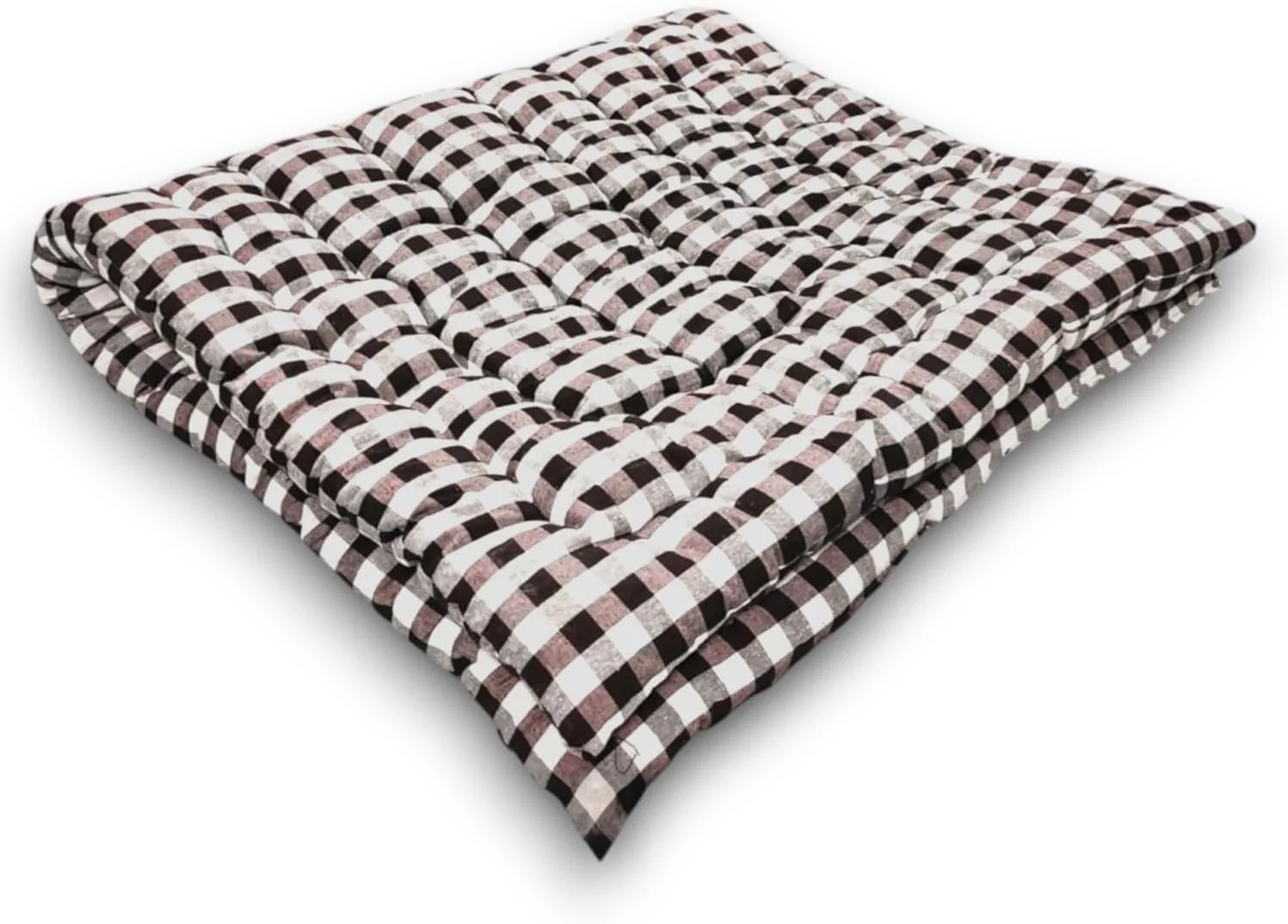 تشک یک نفره نرم و پنبه ای تاشو و سبک وزن ATOOTFUSION | گدا (رنگ ثابت، ظرفیت 1 نفر، 3 در 6 فوت یا 72 در 36 اینچ) طرح شطرنجی سیاه و سفید تشک یک نفره نرم و پنبه ای تاشو و سبک وزن ATOOTFUSION | گدا (رنگ ثابت، ظرفیت 1 نفر، 3 در 6 فوت یا 72 در 36 اینچ) طرح شطرنجی سیاه و سفید