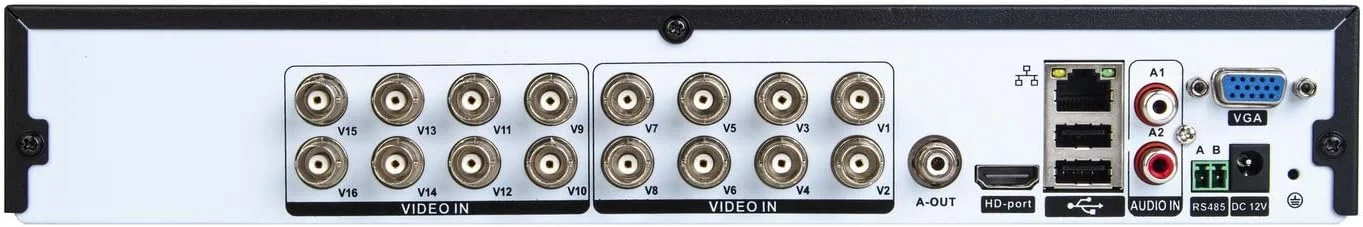 دستگاه ضبط ویدیویی 16 کانال Xenocam مدل 1080N هایبرید 5 در 1 AHD DVR (1080P NVR+1080N AHD+960H Analog+TVI+CVI) دستگاه ضبط مستقل سیستم امنیتی نظارت تصویری تشخیص حرکت (هارد دیسک و دوربین ها شامل نمی شوند) دستگاه ضبط ویدیویی 16 کانال Xenocam مدل 1080N هایبرید 5 در 1 AHD DVR (1080P NVR+1080N AHD+960H Analog+TVI+CVI) دستگاه ضبط مستقل سیستم امنیتی نظارت تصویری تشخیص حرکت (هارد دیسک و دوربین ها شامل نمی شوند)