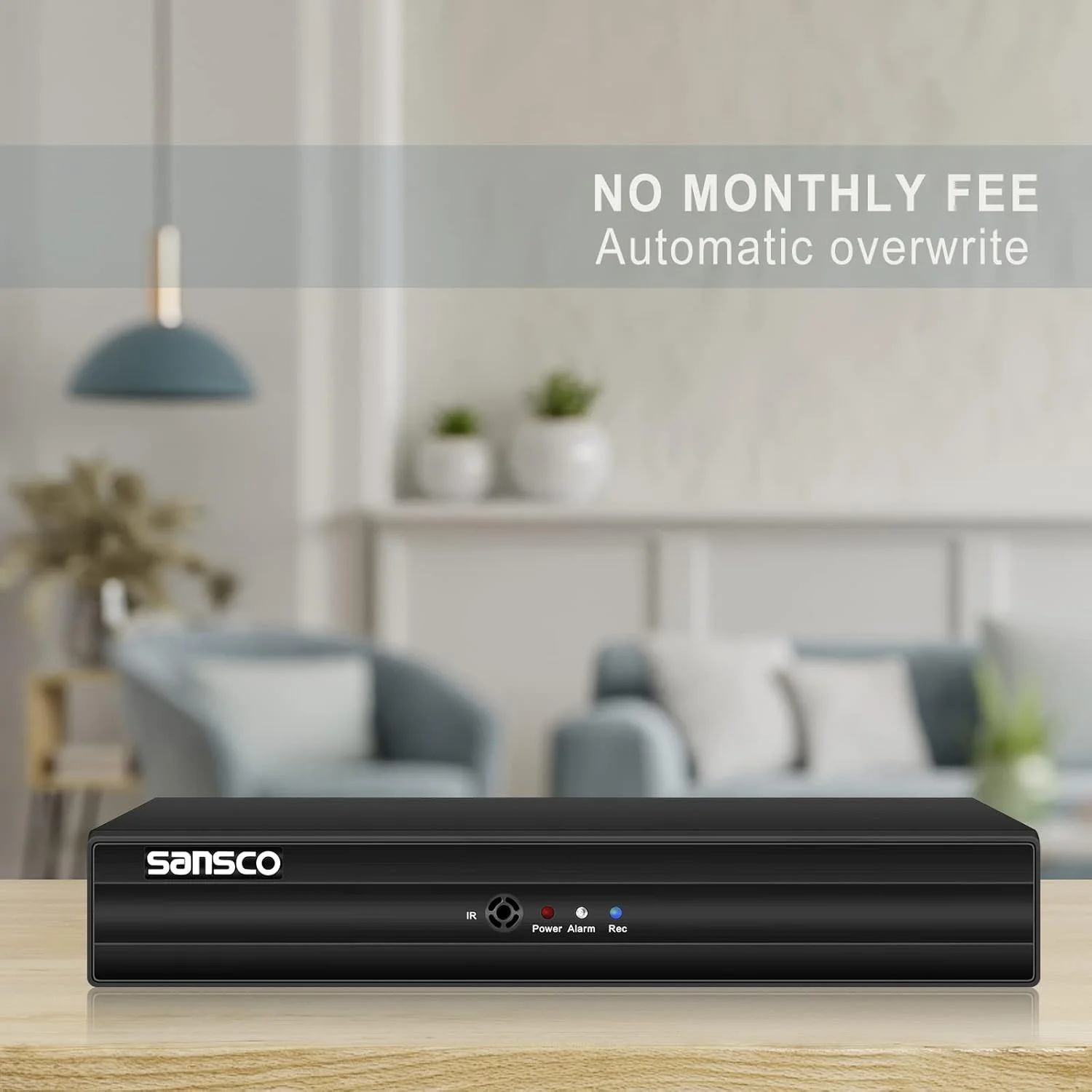 دستگاه ضبط کننده DVR چهار کانال 5MP Lite HD SANSCO با هارد دیسک 1 ترابایتی برای سیستم دوربین مداربسته CCTV، پشتیبانی از دوربین های AHD/CVI/TVI/IP/CVBS (آنالوگ)، تشخیص حرکت، هشدار ایمیل، مشاهده از راه دور از طریق برنامه CMS دستگاه ضبط کننده DVR چهار کانال 5MP Lite HD SANSCO با هارد دیسک 1 ترابایتی برای سیستم دوربین مداربسته CCTV، پشتیبانی از دوربین های AHD/CVI/TVI/IP/CVBS (آنالوگ)، تشخیص حرکت، هشدار ایمیل، مشاهده از راه دور از طریق برنامه CMS