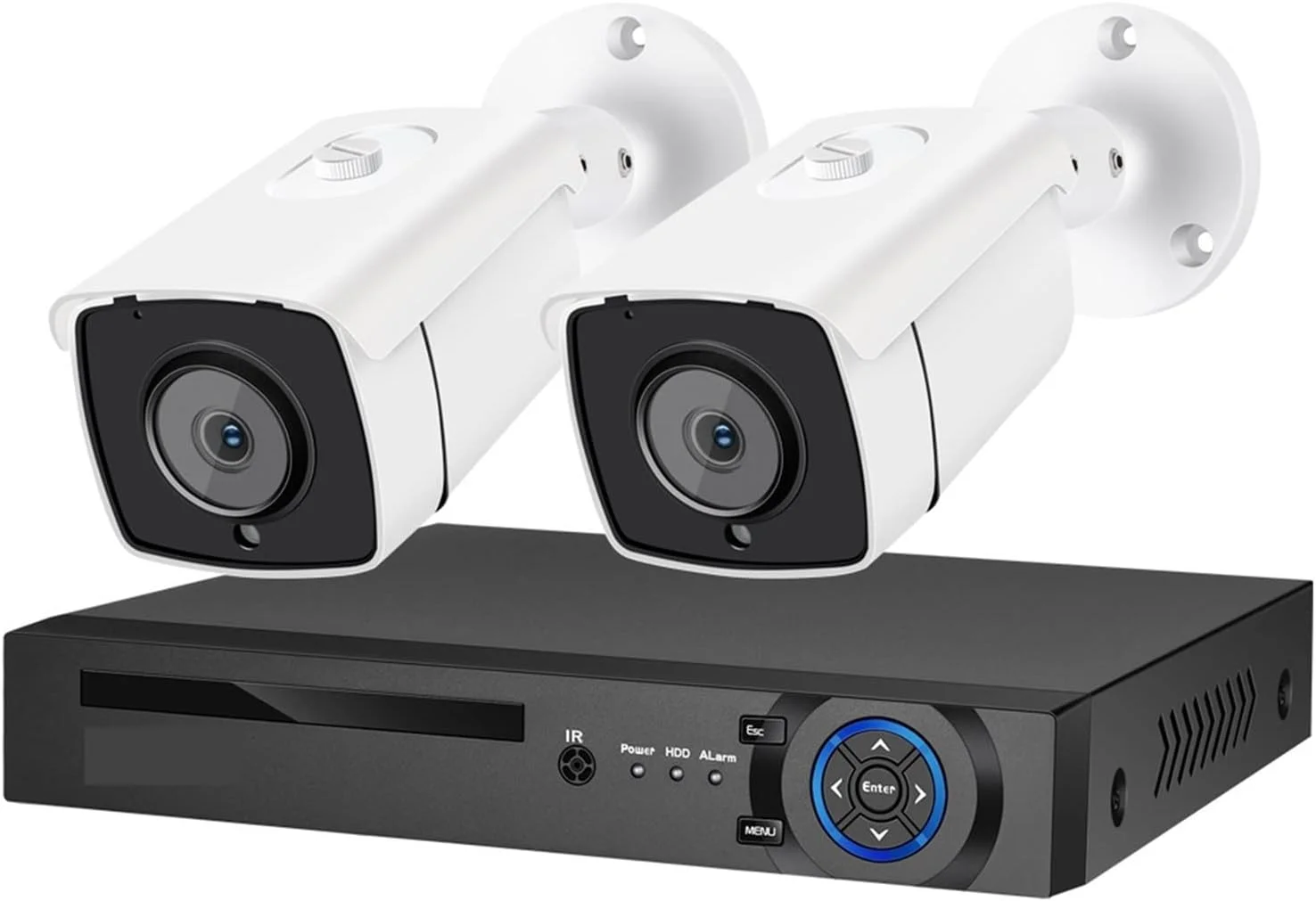 سیستم امنیتی بی سیم PEHUB 4K 8MP با قابلیت تشخیص چهره، ضبط صدا، کیت NVR POE، ضبط ویدئو، دوربین مداربسته هوش مصنوعی انسانی برای فضای باز و منزل (رنگ: 4ch Nvr 2 دوربین هوش مصنوعی، اندازه: 4T) سیستم امنیتی بی سیم PEHUB 4K 8MP با قابلیت تشخیص چهره، ضبط صدا، کیت NVR POE، ضبط ویدئو، دوربین مداربسته هوش مصنوعی انسانی برای فضای باز و منزل (رنگ: 4ch Nvr 2 دوربین هوش مصنوعی، اندازه: 4T)