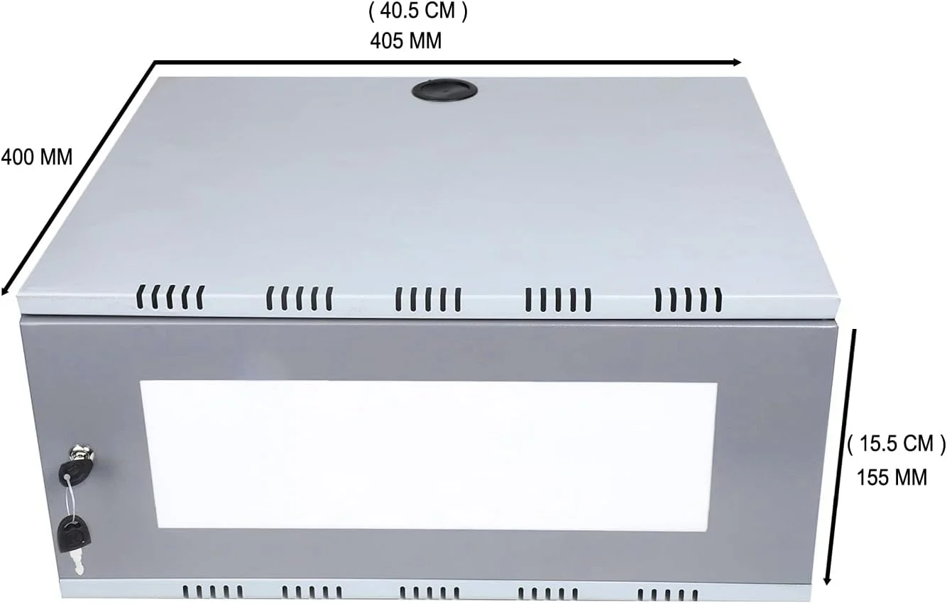 جعبه کابینت دیواری RG7 2U CCTV/DVR/NVR با قفل - رک شبکه/سرور جعبه کابینت دیواری RG7 2U CCTV/DVR/NVR با قفل - رک شبکه/سرور
