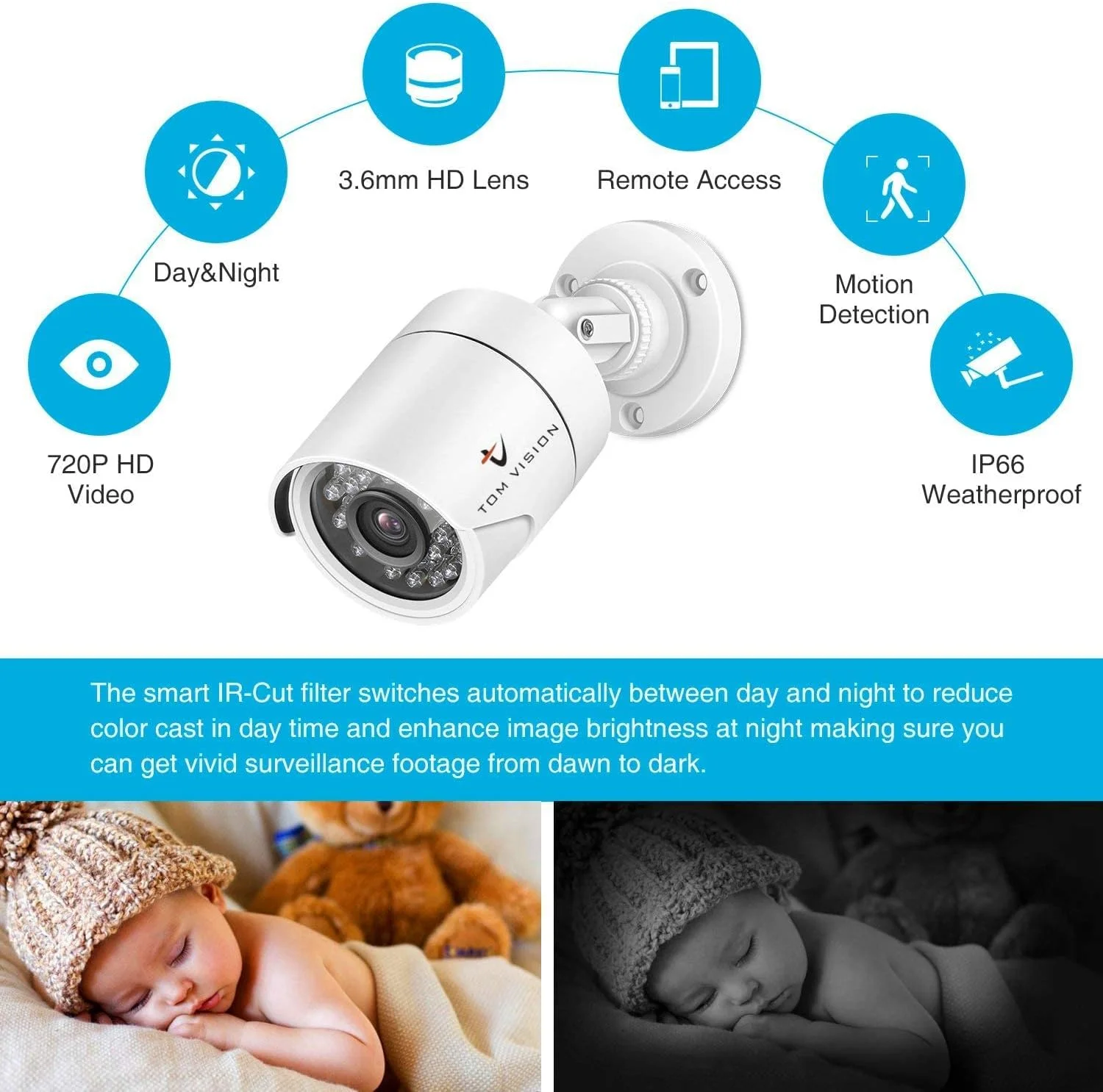 سیستم دوربین مداربسته 8 کانال Full HD OUTDOOR 1280 X 720P DVR NVR AHD با دوربین های بیرونی 1200 TVL سیستم دوربین مداربسته 8 کانال Full HD OUTDOOR 1280 X 720P DVR NVR AHD با دوربین های بیرونی 1200 TVL