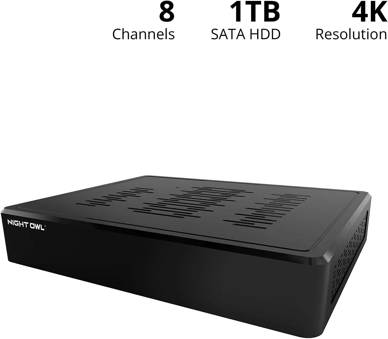 دستگاه ضبط ویدیویی دیجیتال بلوتوثی 4K UHD نایت اول با 8 کانال و هارد دیسک 1 ترابایتی (قابلیت افزودن تا 8 دوربین) دستگاه ضبط ویدیویی دیجیتال بلوتوثی 4K UHD نایت اول با 8 کانال و هارد دیسک 1 ترابایتی (قابلیت افزودن تا 8 دوربین)
