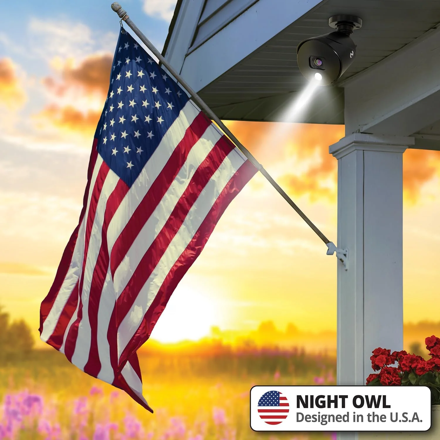 سیستم دوربین مداربسته خانگی Night Owl با DVR 12 کاناله و (6) دوربین سیمی HD 1080p برای داخل و خارج از خانه و هارد دیسک 1 ترابایتی (امکان اضافه کردن تا 4 دوربین) سیستم دوربین مداربسته خانگی Night Owl با DVR 12 کاناله و (6) دوربین سیمی HD 1080p برای داخل و خارج از خانه و هارد دیسک 1 ترابایتی (امکان اضافه کردن تا 4 دوربین)