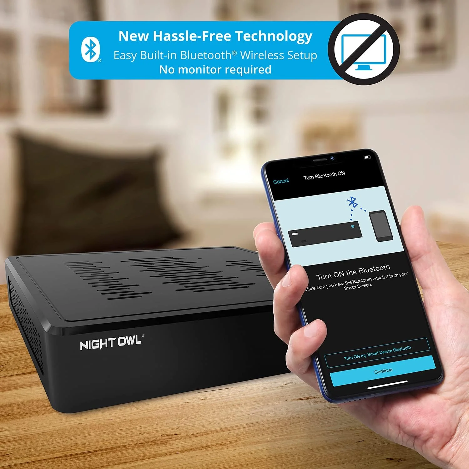 دستگاه ضبط ویدیویی دیجیتال بلوتوثی 4K UHD نایت اول با 8 کانال و هارد دیسک 1 ترابایتی (قابلیت افزودن تا 8 دوربین) دستگاه ضبط ویدیویی دیجیتال بلوتوثی 4K UHD نایت اول با 8 کانال و هارد دیسک 1 ترابایتی (قابلیت افزودن تا 8 دوربین)