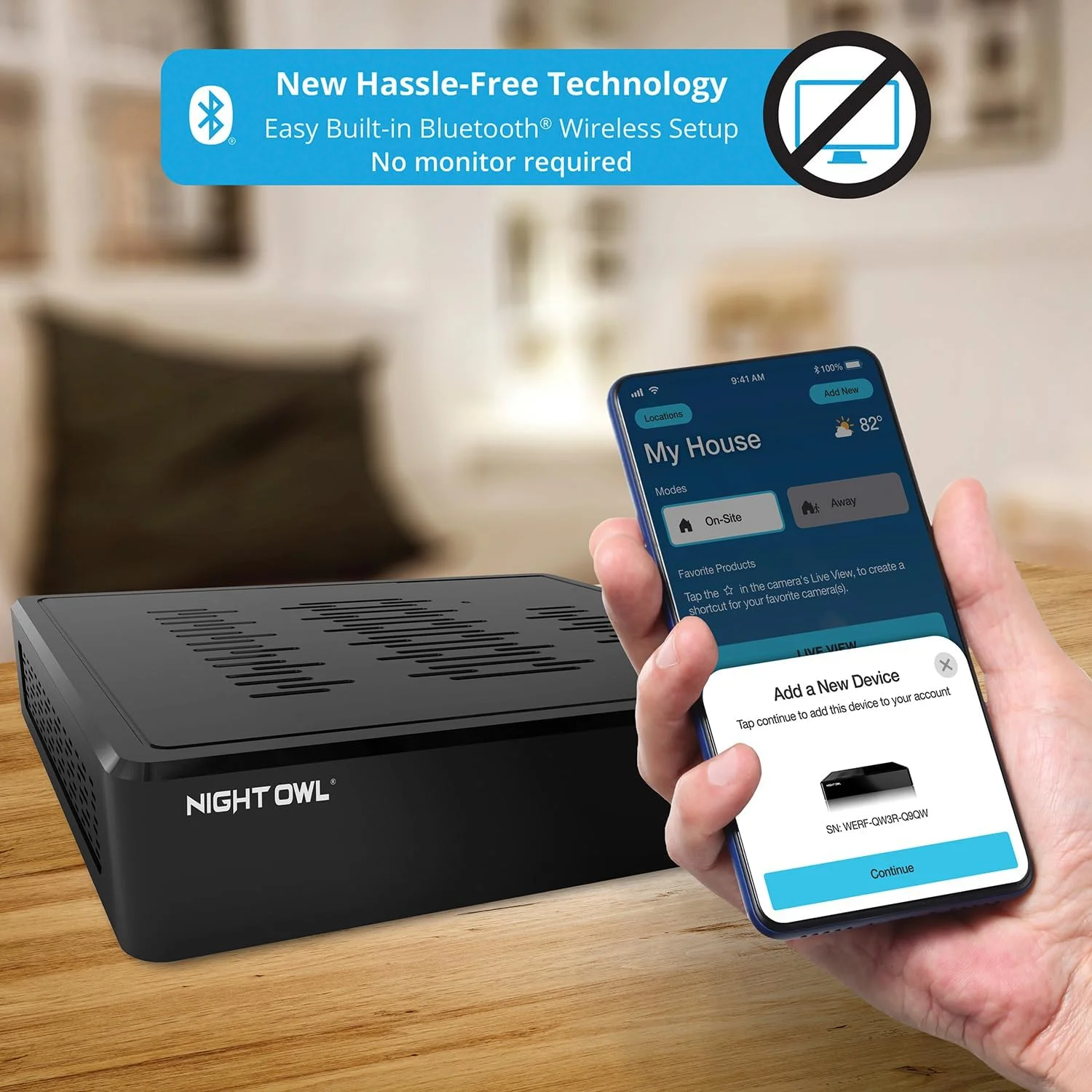 سیستم دوربین مداربسته تحت شبکه 12 کاناله Night Owl با (8) دوربین IP 4K HD سیمی داخلی/خارجی و هارد دیسک 2 ترابایتی (امکان اضافه کردن تا 4 دوربین Wi-Fi) سیستم دوربین مداربسته تحت شبکه 12 کاناله Night Owl با (8) دوربین IP 4K HD سیمی داخلی/خارجی و هارد دیسک 2 ترابایتی (امکان اضافه کردن تا 4 دوربین Wi-Fi)
