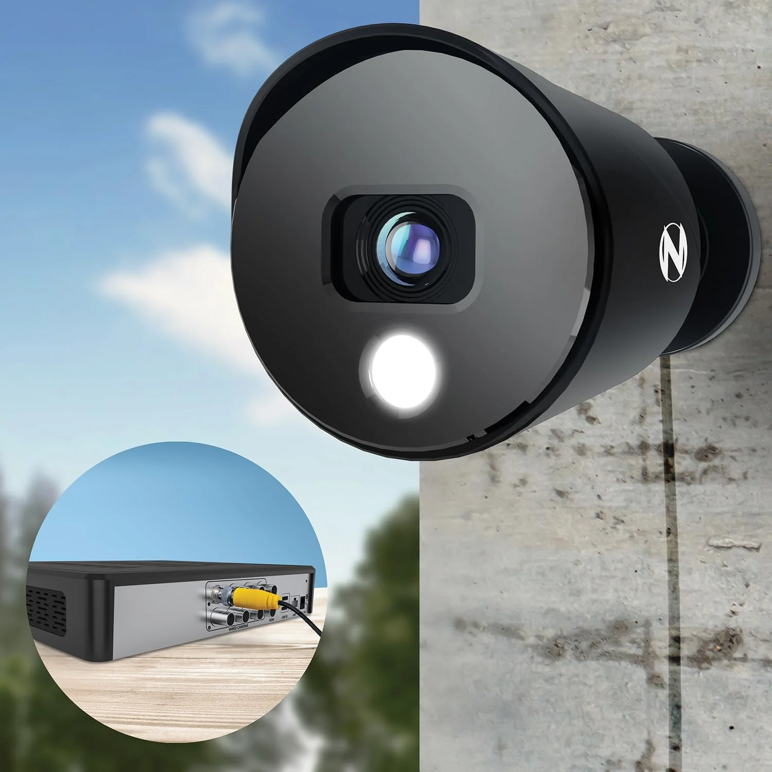 سیستم دوربین مداربسته خانگی Night Owl با DVR 12 کاناله و (6) دوربین سیمی HD 1080p برای داخل و خارج از خانه و هارد دیسک 1 ترابایتی (امکان اضافه کردن تا 4 دوربین) سیستم دوربین مداربسته خانگی Night Owl با DVR 12 کاناله و (6) دوربین سیمی HD 1080p برای داخل و خارج از خانه و هارد دیسک 1 ترابایتی (امکان اضافه کردن تا 4 دوربین)