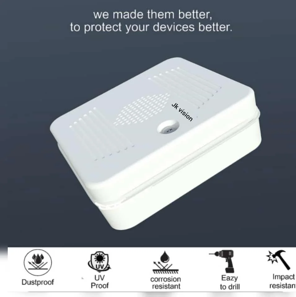 جعبه/رک کابینت شبکه/سرور/DVR پی وی سی JK Vision برای DVR/NVR دوربین مداربسته/سوئیچ POE با پریز برق، ایده آل برای سیستم دوربین مداربسته 4/8 کانال برای مصارف داخلی و خارجی، سایز 13X11X4.5 اینچ جعبه/رک کابینت شبکه/سرور/DVR پی وی سی JK Vision برای DVR/NVR دوربین مداربسته/سوئیچ POE با پریز برق، ایده آل برای سیستم دوربین مداربسته 4/8 کانال برای مصارف داخلی و خارجی، سایز 13X11X4.5 اینچ