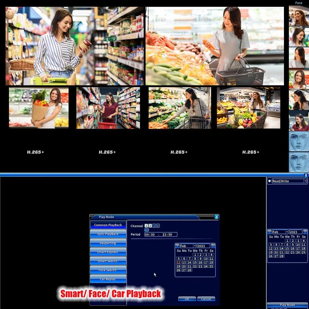 برد DVR آی پی 4 کاناله 1080P فوکری 265X، ان وی آر XMEYE، 6 در 1 AHD TVI CVI، برد ضبط کننده DVR هیبریدی برای سیستم مداربسته برد DVR آی پی 4 کاناله 1080P فوکری 265X، ان وی آر XMEYE، 6 در 1 AHD TVI CVI، برد ضبط کننده DVR هیبریدی برای سیستم مداربسته