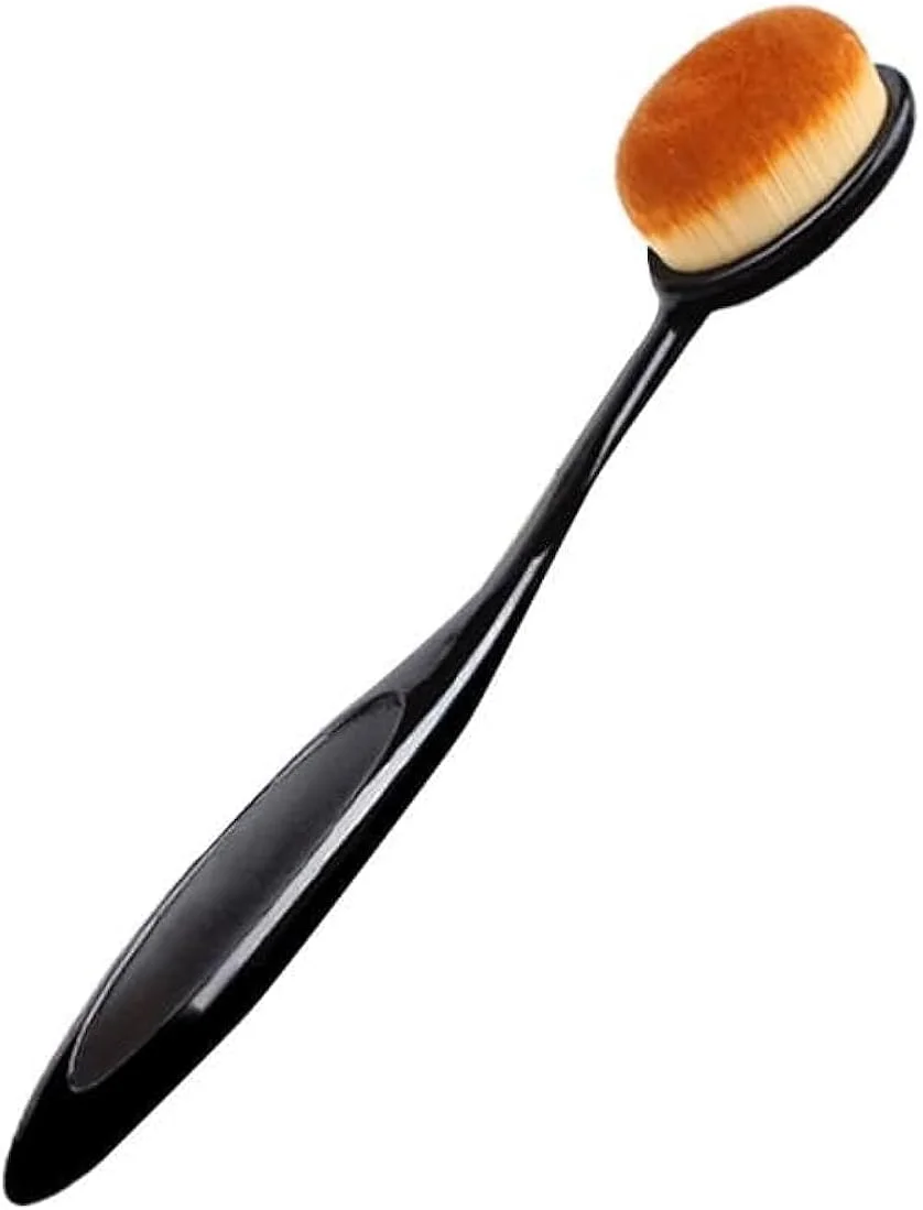براش رژگونه بیضی شکل آرایشی دبی گالری، مشکی، قهوه ای براش رژگونه بیضی شکل آرایشی دبی گالری، مشکی، قهوه ای