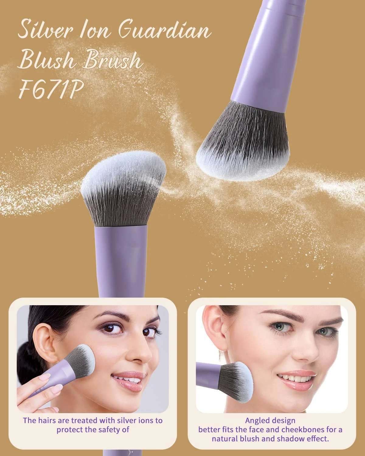 براش رژگونه F671 براش رژگونه F671