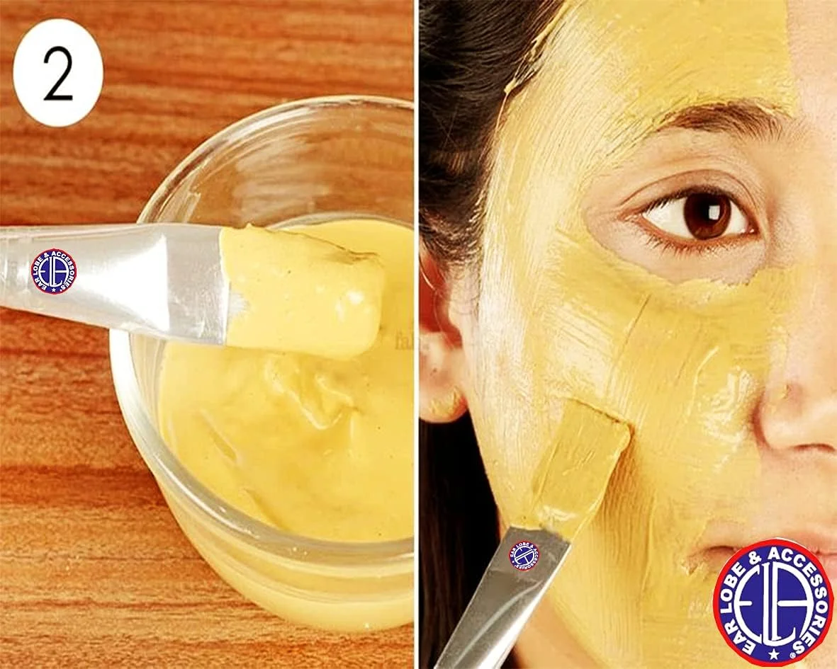برس ماسک صورت و لوازم جانبی گوش (قهوه ای) - ست 2 عددی برس ماسک صورت و لوازم جانبی گوش (قهوه ای) - ست 2 عددی